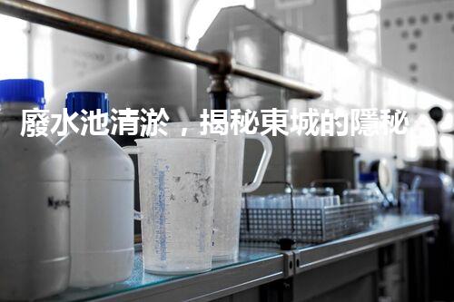 廢水池清淤，揭秘東城的隱秘黑洞！